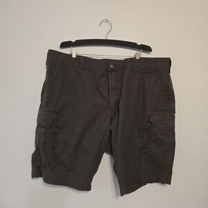 Noble Outfitter Men's Charcoal Cargo Shorts, 10 inseam